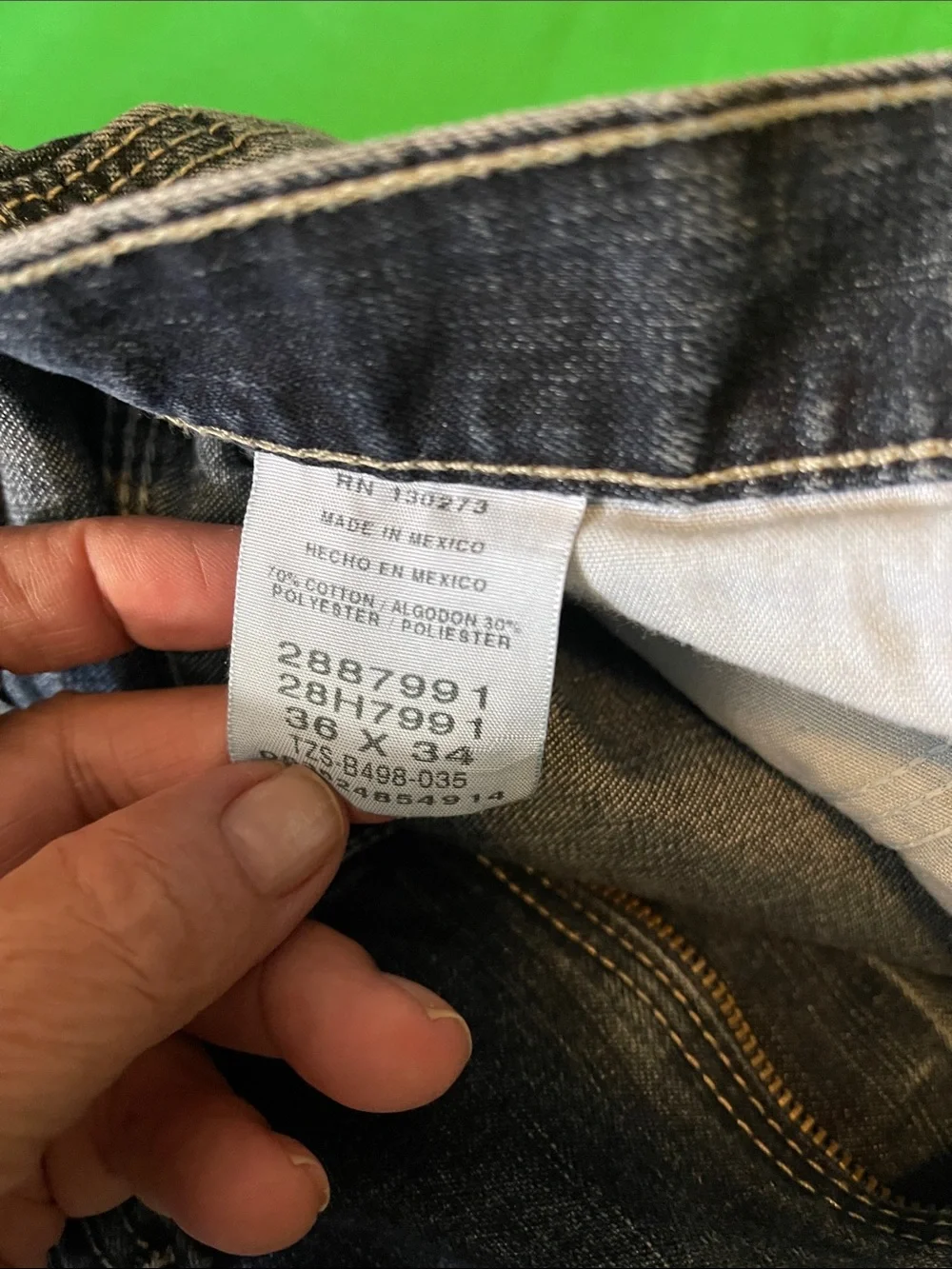 Lee Dark Wash Straight-Leg Denim Jeans
